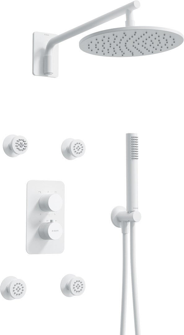deante Shower Set with Thermostatic Box BXYVAEBT 8300 g 340 mm Width 480 mm Length 200 mm Height