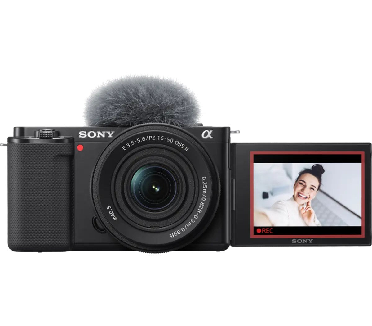 Sony ZV-E10 + E PZ 16-50mm F3.5-5.6 OSS II MILC 24.2 MP CMOS 6000 x 4000 pixels Black