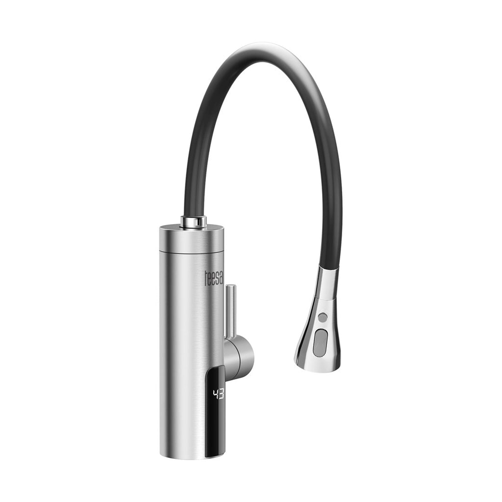 Teesa Instantaneous Water Heater with Flexible Spout TSA4107 Metal