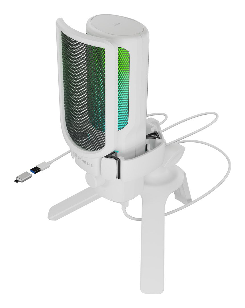 natec Gaming Microphone RADIUM 250 USB White (NGM-2353)