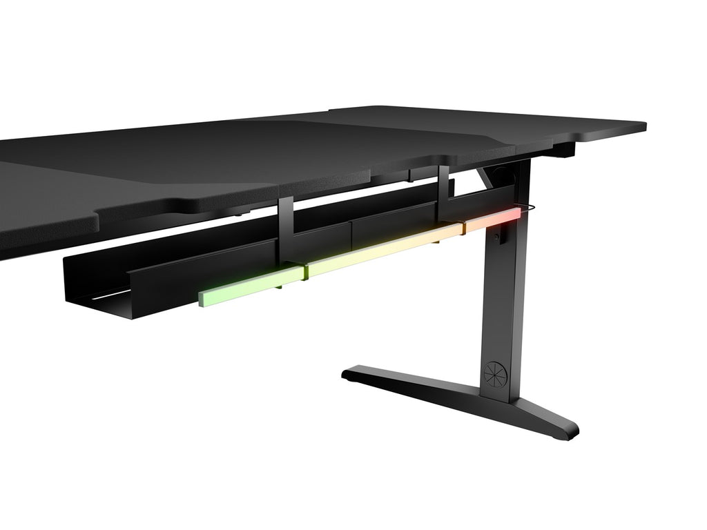 Genesis Holm Modular Gaming Desk 180 cm with RGB Lighting and Cup Holder