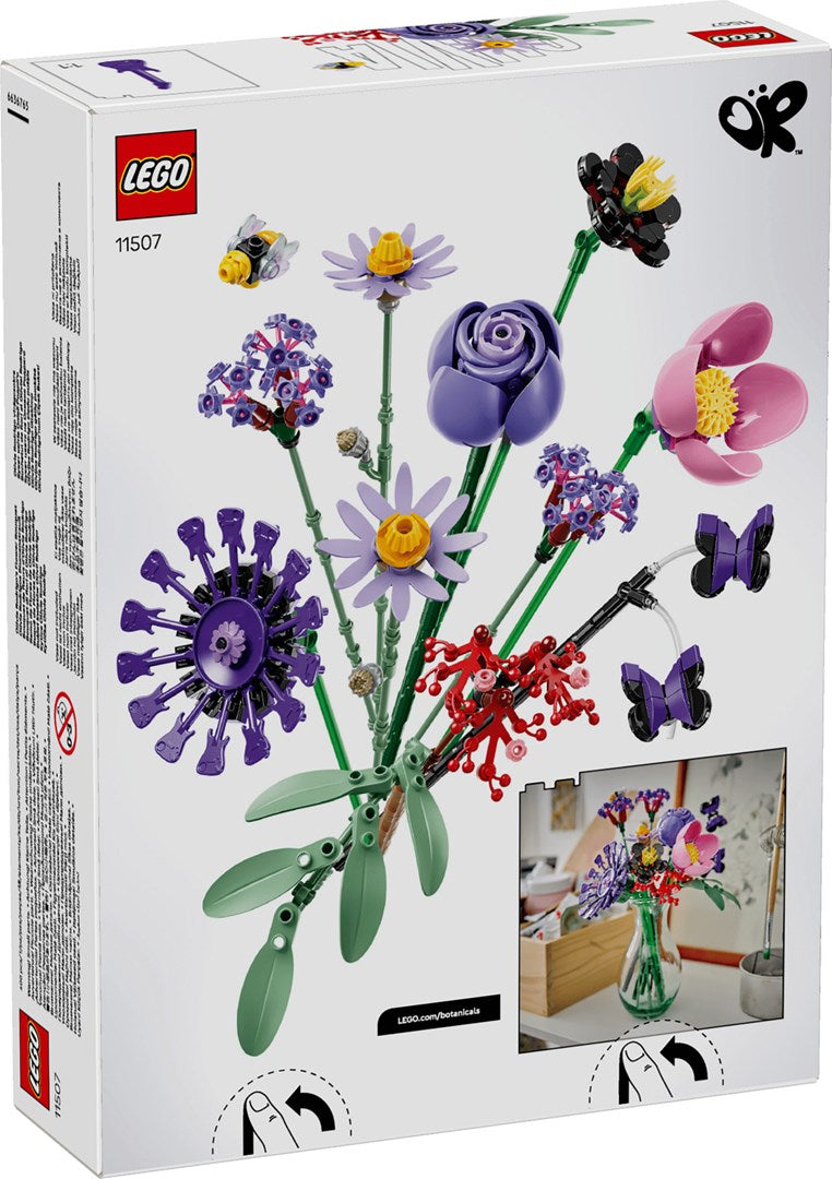 LEGO BOTANICALS 11507 Olivia Rodrigo's Flower Bouquet, 400 Elements, Ages 9+, Model 11507
