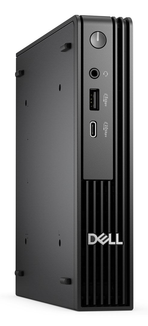 Dell Pro QCM1250 Intel Core i3-14100T Micro PC - 8GB DDR5, 512GB SSD, Windows 11 Pro, Black