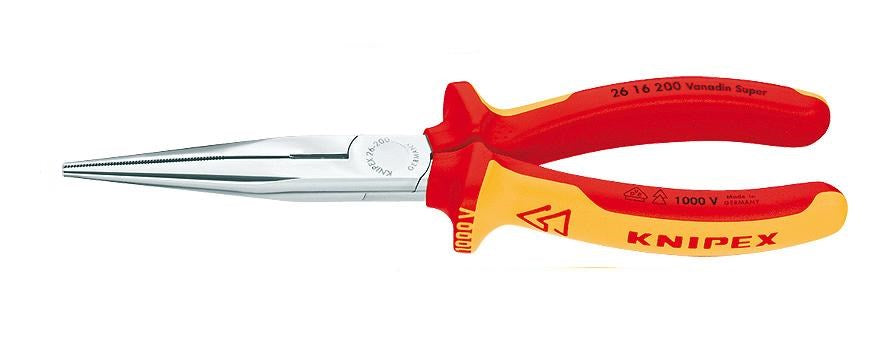 KNIPEX Insulated Needle-nose Pliers 2616200 1000V 230 g 212 mm x 32 mm x 68 mm