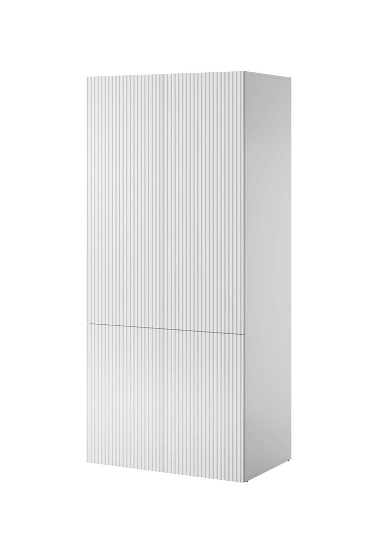 PAFOS Wardrobe 2D 90x55.5x198.5 White Matt