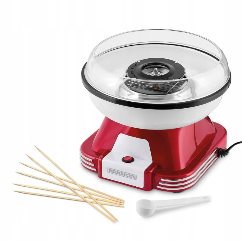 HEINRICH'S HZW 8322 Cotton candy machine White  Red