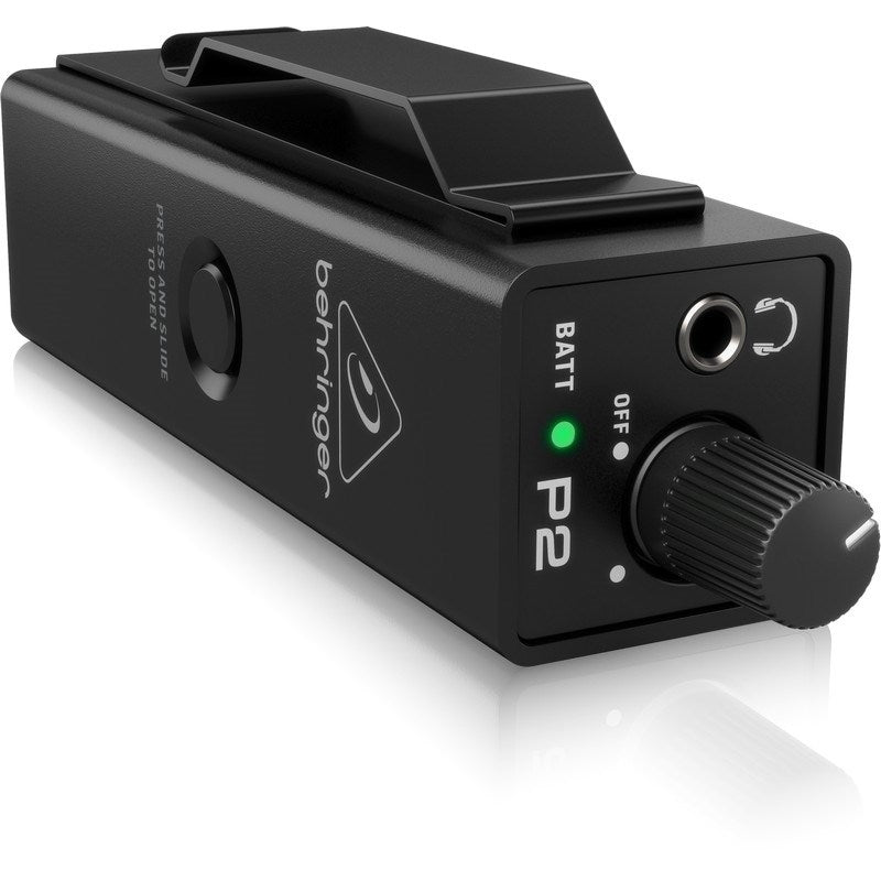 Behringer P2 - Headphone Amplifier, In-Ear Monitor, Battery Operated