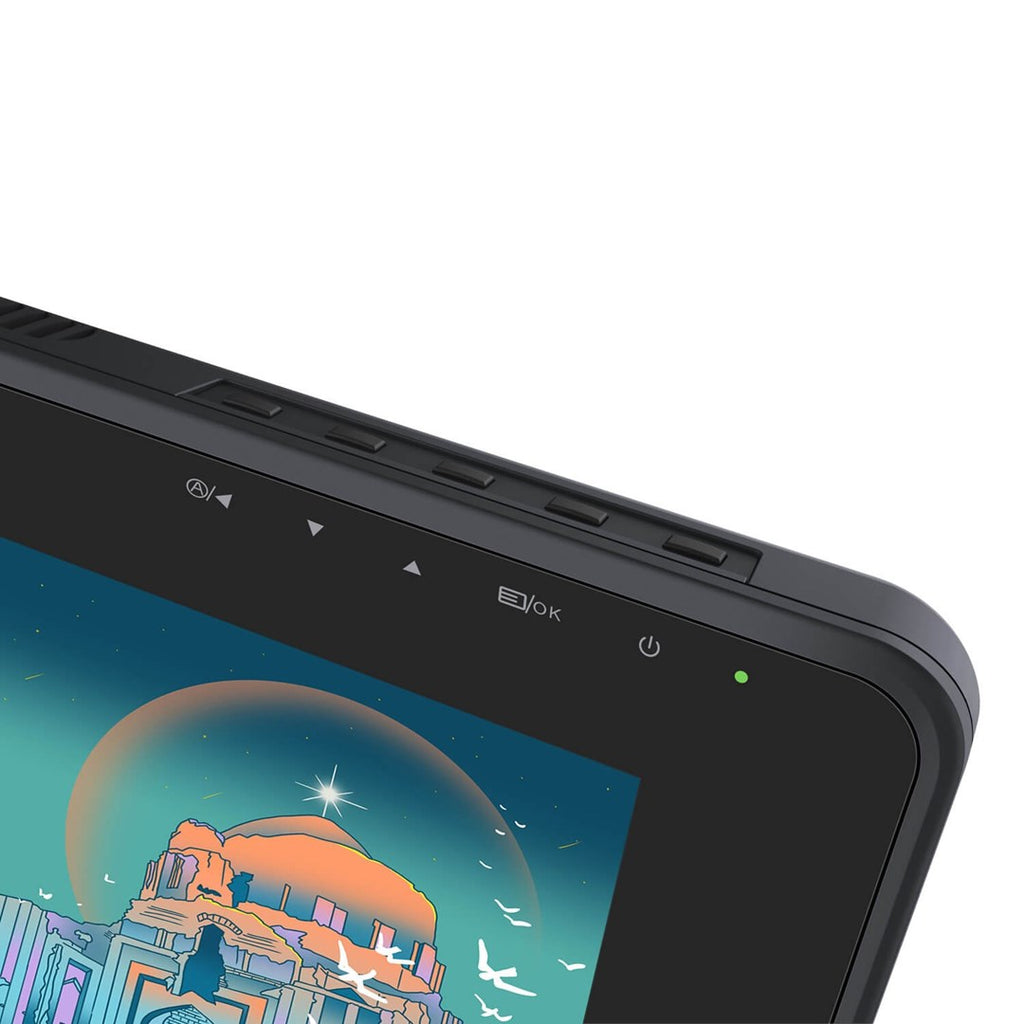 HUION Kamvas 24 Plus Graphic Tablet - 5080 LPI - 526 x 296 mm - USB-C - Black