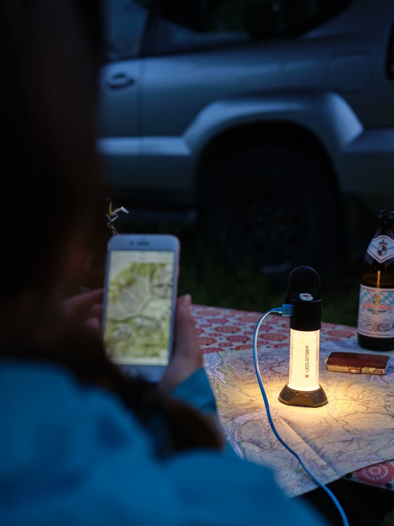 Ledlenser ML4 Battery powered camping lantern