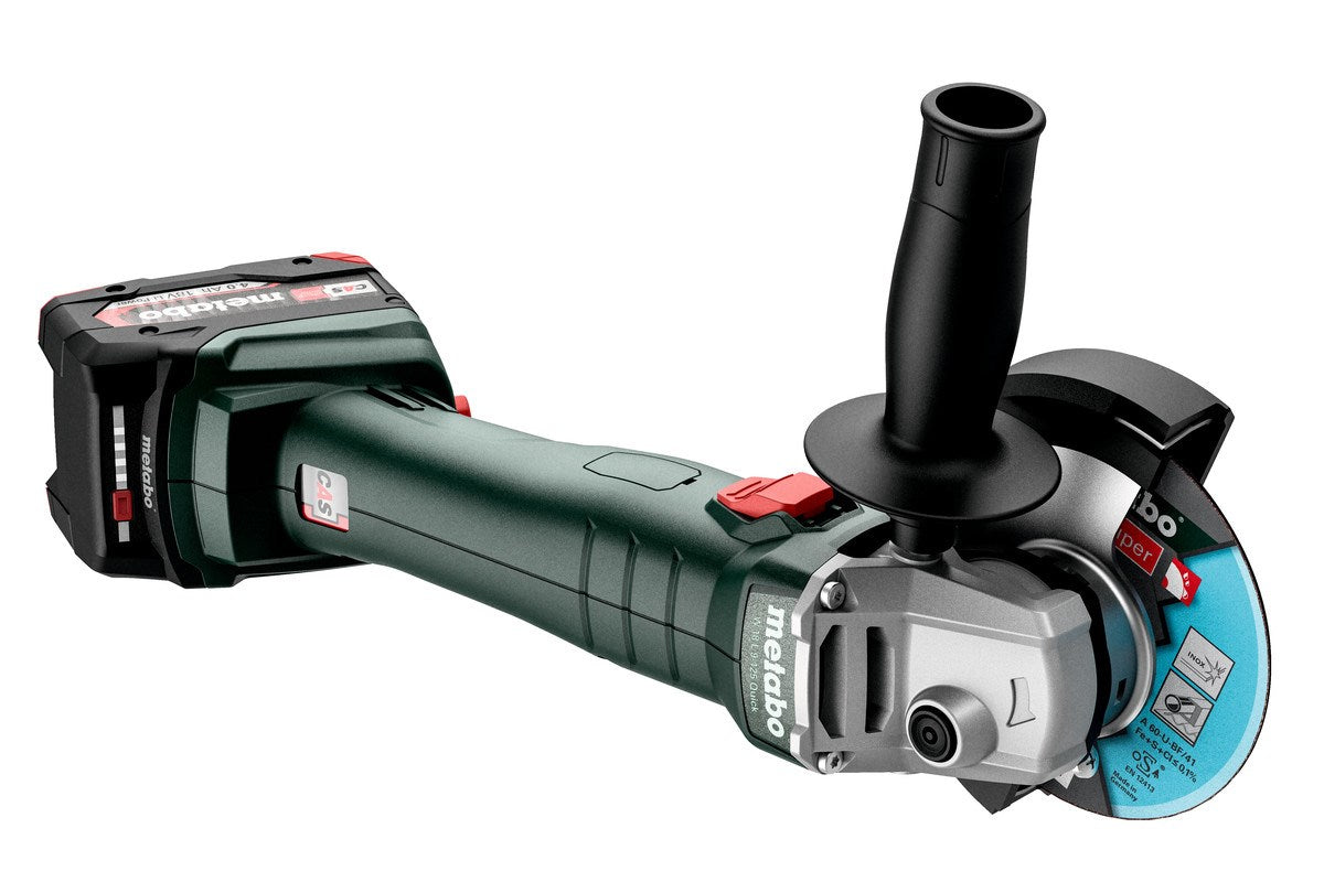 Metabo Angle Grinder with Powerful Motor and Slim Design 18V