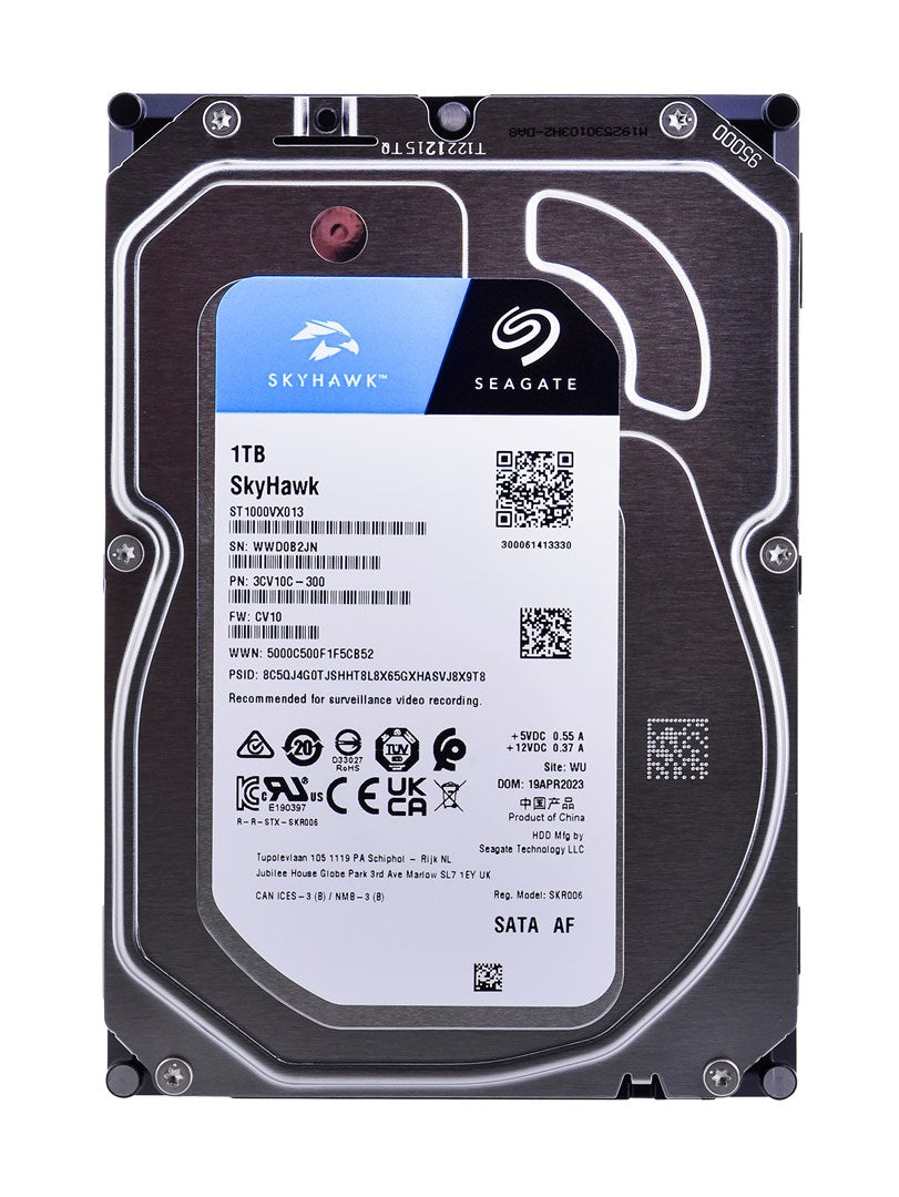 Seagate SkyHawk Internal Hard Drive 1 TB 256 MB 3.5 SATA III (ST1000VX013)