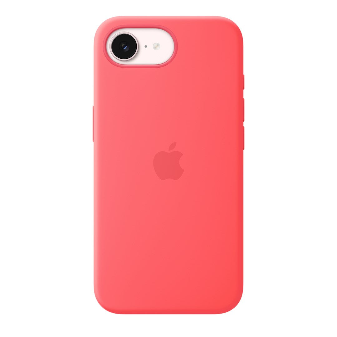 APPLE iPhone 17e Silicone Case with MagSafe Bright Guava (MHWH4ZM/A)