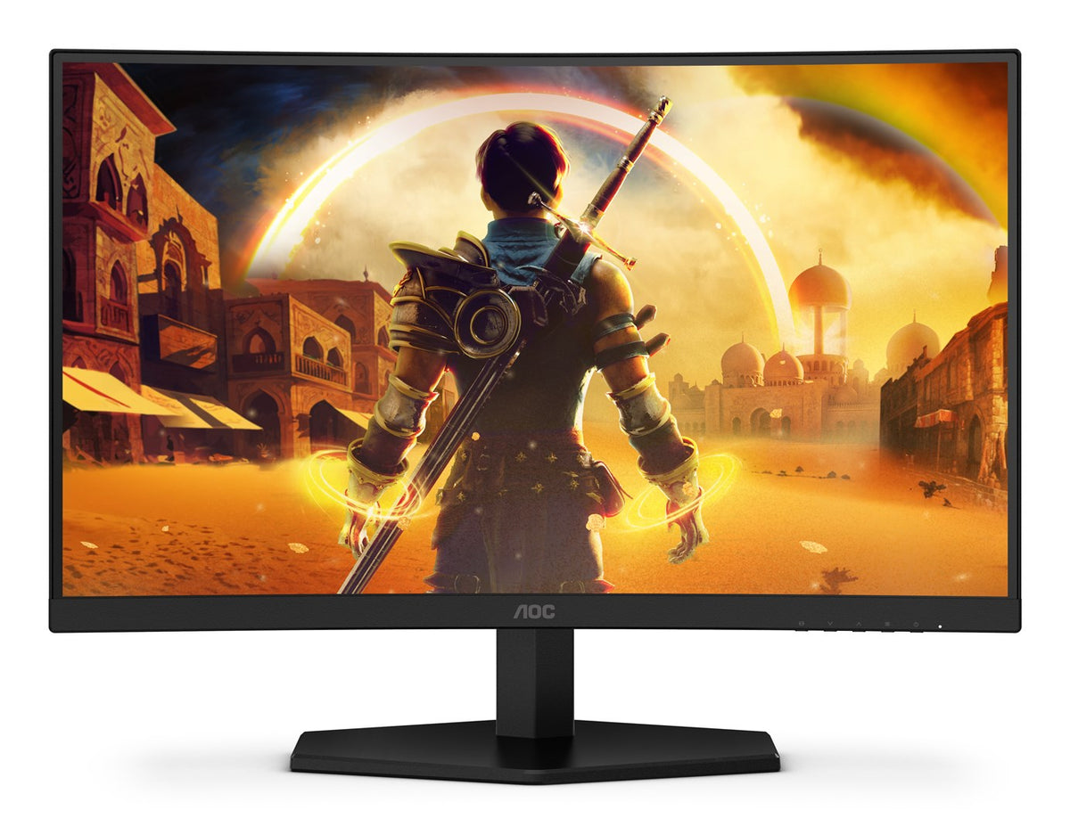 AOC G4 23.6  VA FHD 180Hz computer monitor 59.9 cm (23.6 ) 1920 x 1080 pixels Full HD LCD Black  Red