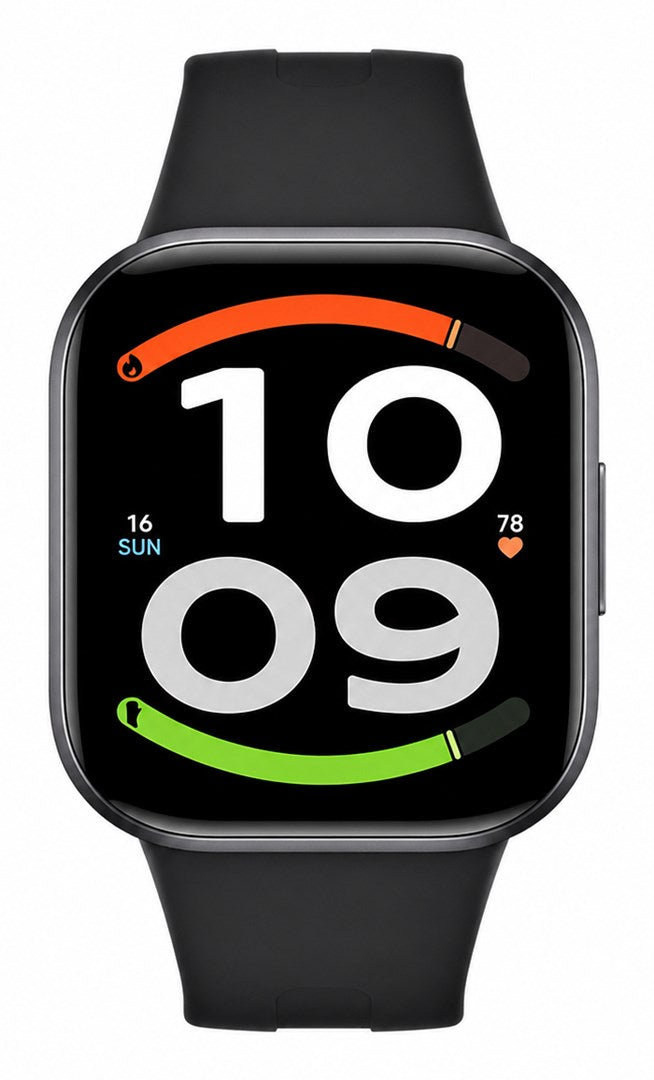 Xiaomi Redmi Watch 6 Active 4.7 cm (1.85 ) AMOLED 46 mm Digital 390 x 450 pixels Touchscreen Black GPS (satellite)