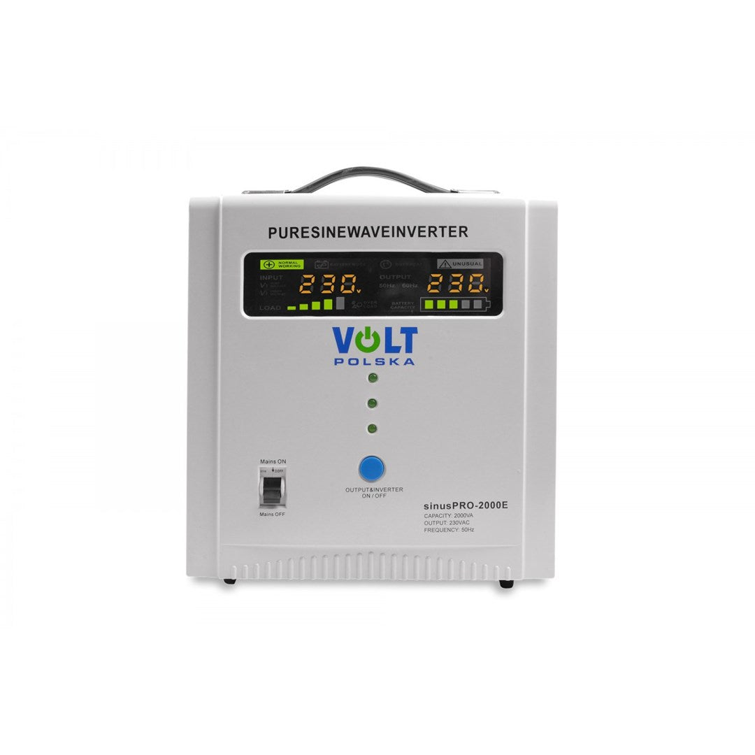 VOLT POLSKA UNINTERRUPTIBLE POWER SUPPLY SINUS PRO 2000 E 12/230V