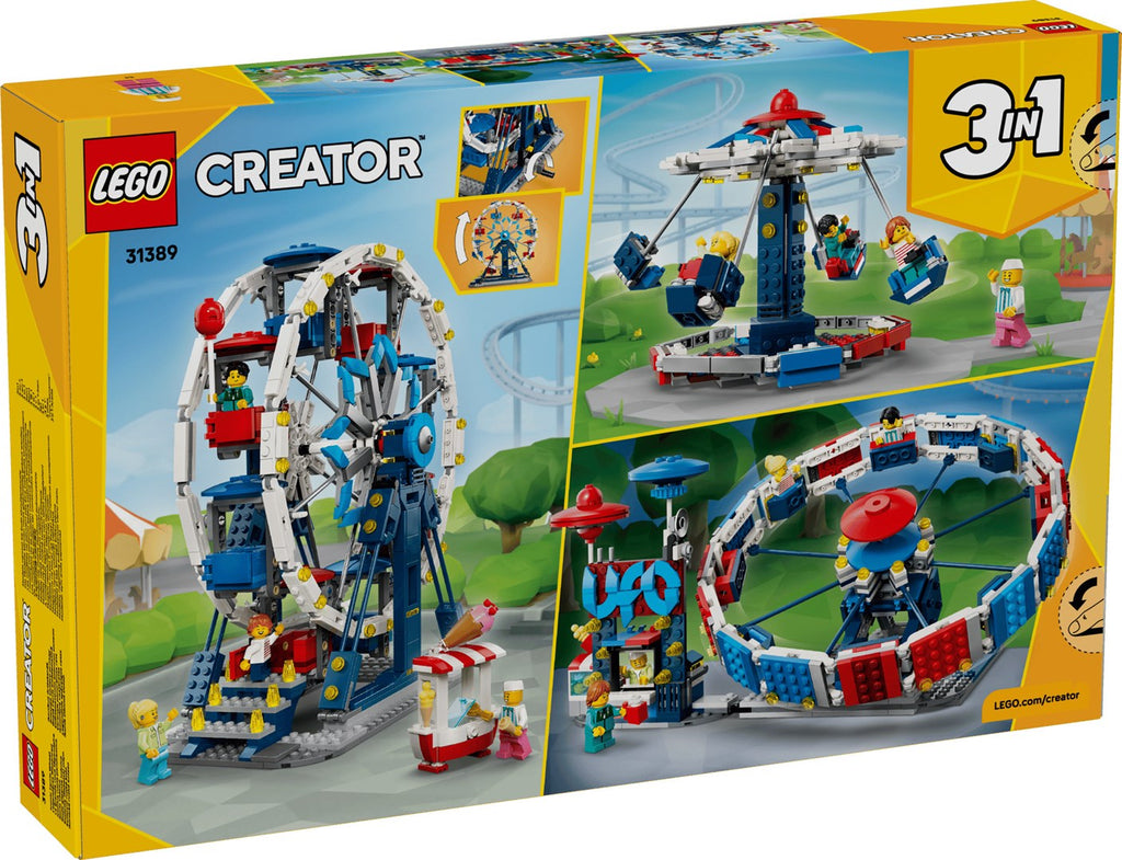 LEGO CREATOR 3 IN 1 Building Blocks Set 916 Elements for Ages 8+ Model 31389 Iconic Ferris Wheel