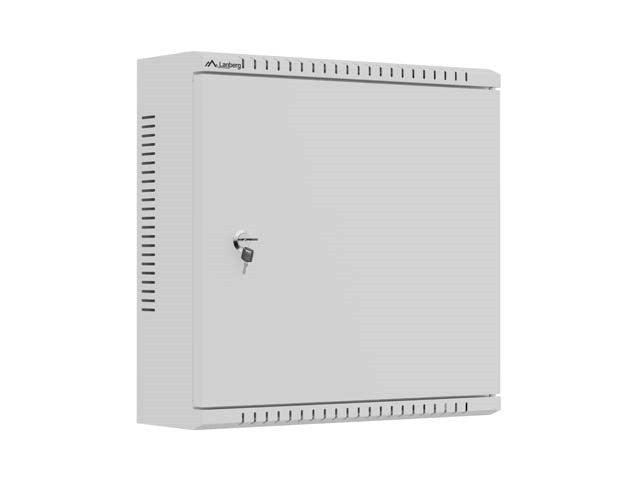 SZAFA INSTALACYJNA TPR 10  Z PŁYTĄ MESH 400X400X140 SZARA LANBERG (ZŁOŻONA)