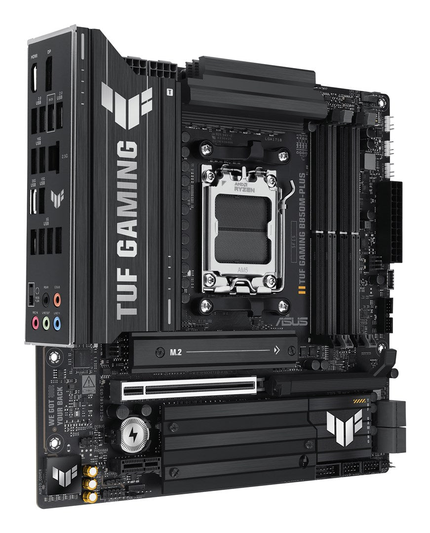 ASUS TUF GAMING B850M-PLUS Motherboard - AMD B850 - AM5 micro ATX