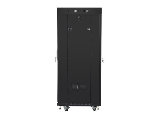 Lanberg Standing Rack Cabinet 19" 27U 600x600 Black FF01-6627-23BL