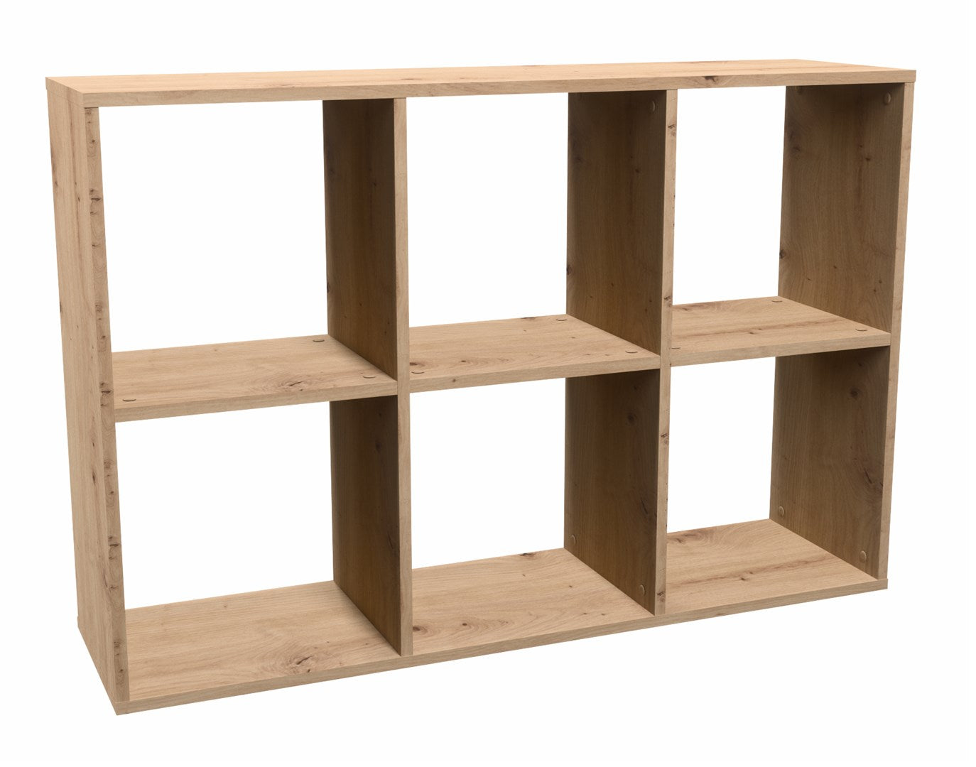 Topeshop Malax 2X3 Artisan Living Room Bookcase - Model MALAX 2X3