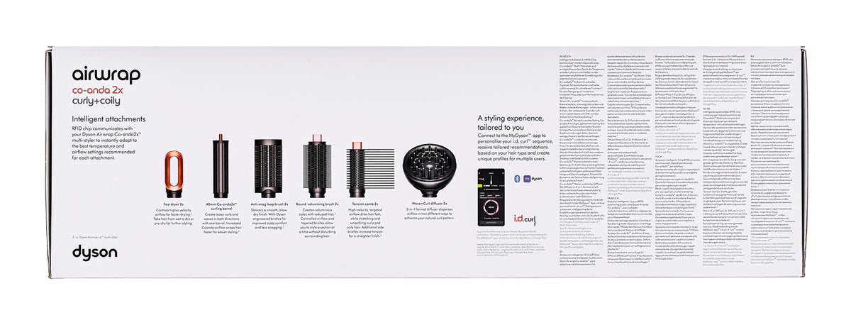 Dyson Airwrap Coanda 2x Multistyler Warm Black Rose Gold 1700 W 2 m