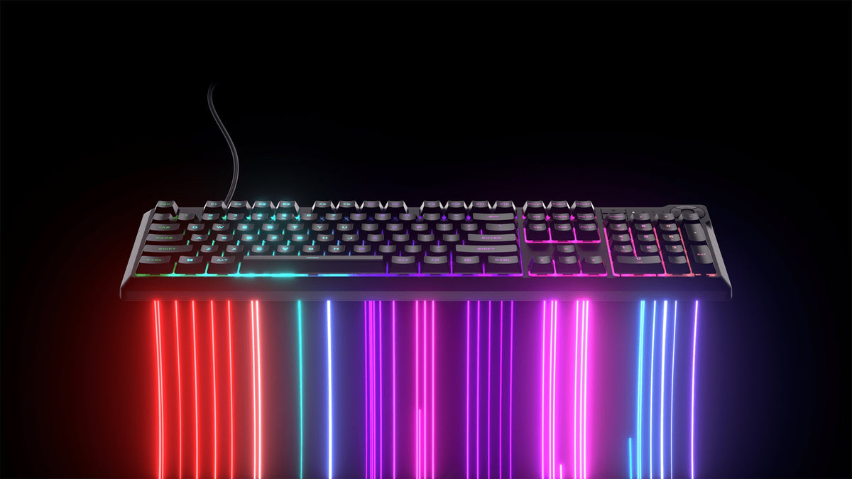 CORSAIR K55 CORE RGB Gaming Keyboard RGB LED Black
