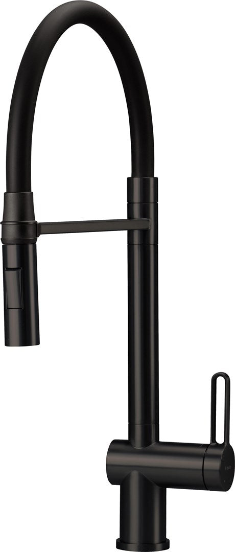 Kitchen tap with flexible spout