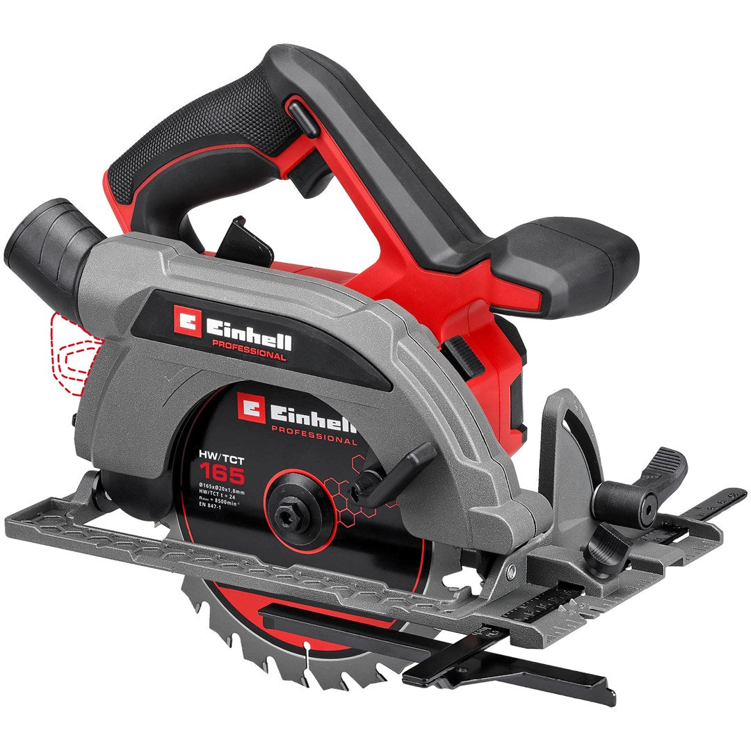 Einhell Cordless Circular Saw TP CS 18/165 Li BL SOLO 5000 RPM 16.5 cm Blade