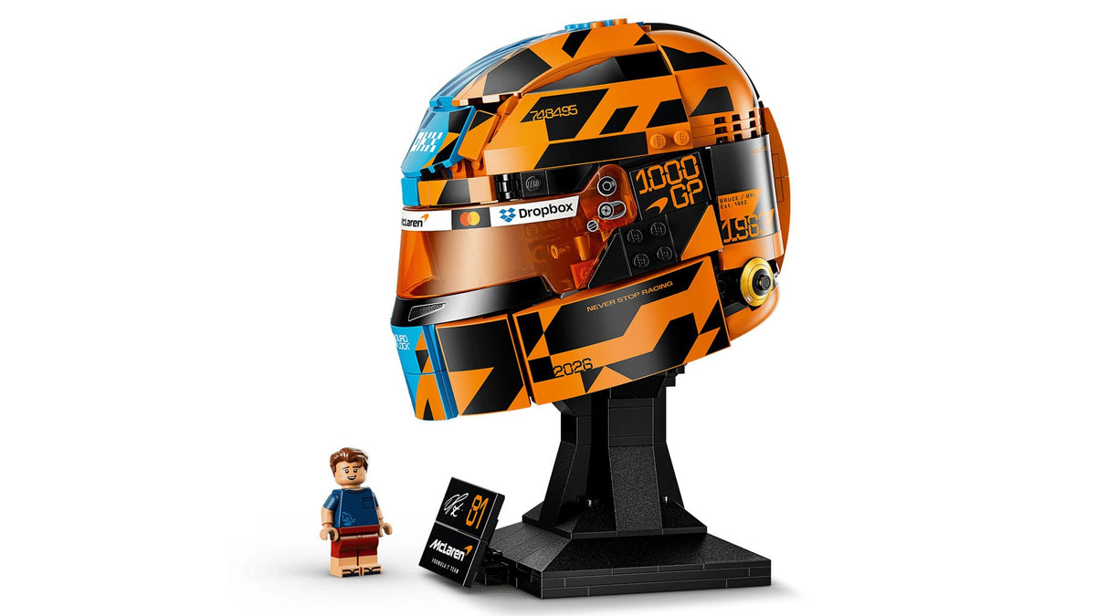 LEGO EDITIONS McLaren Mastercard F1 Team Helmet - 793 Elements - Age 14+ - Model 43017