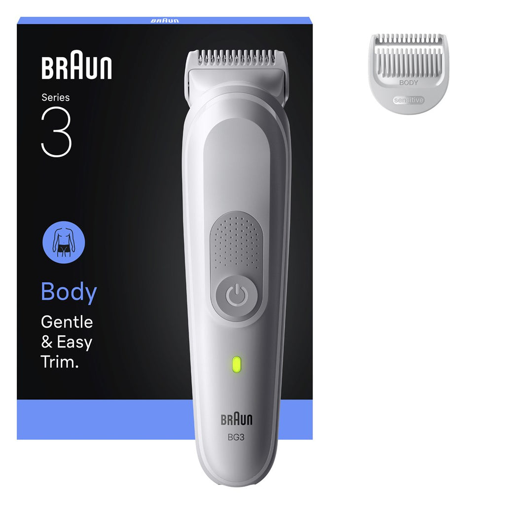 Braun Body Groomer/Shaver Wet & Dry 7690868 - Light Grey - 600 g