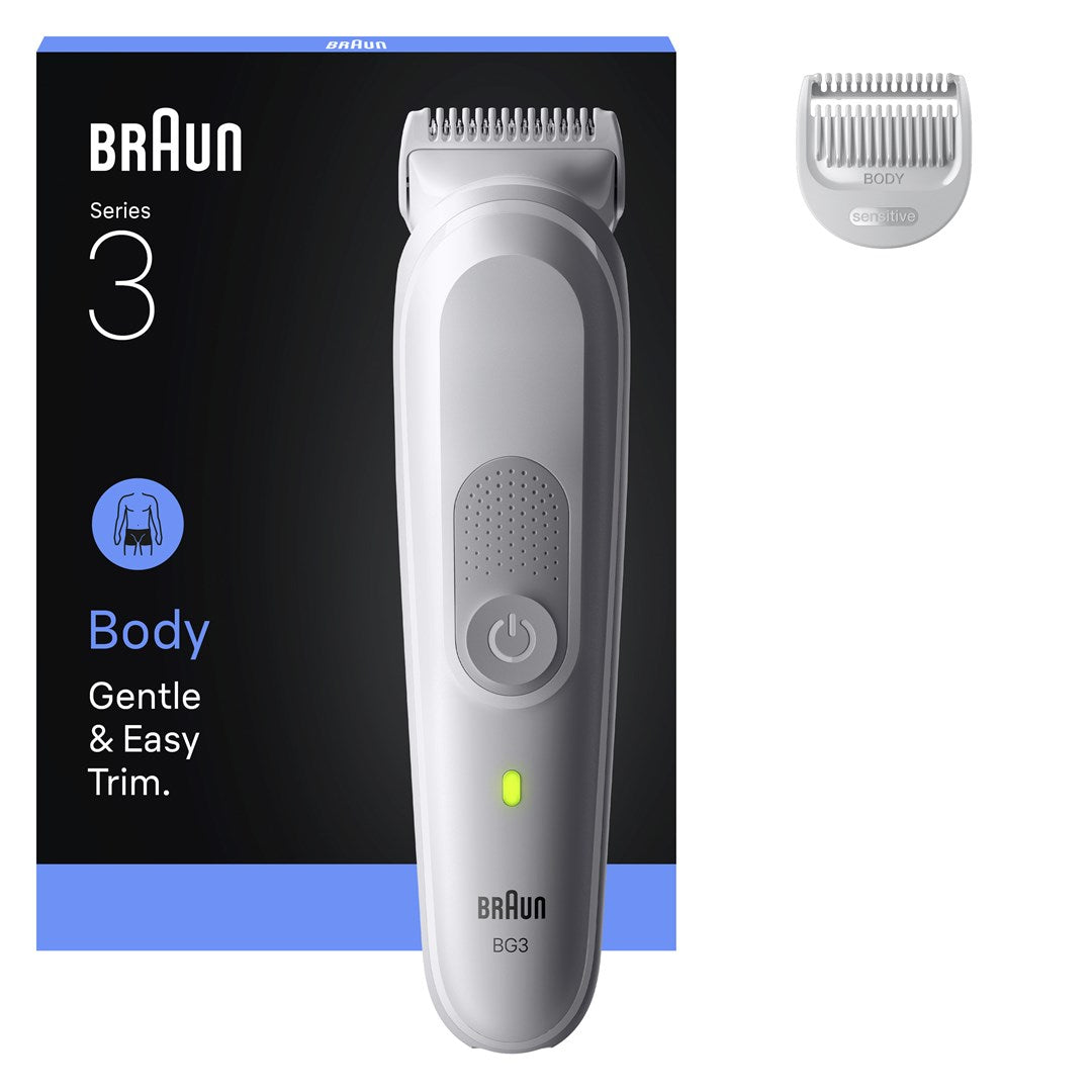 Braun Body Groomer/Shaver Wet & Dry 7690868 - Light Grey - 600 g