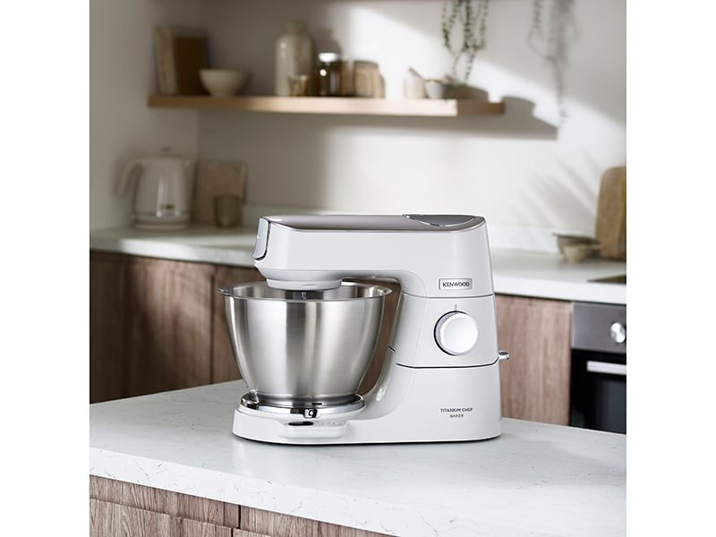 Kenwood KVC65.001WH food processor 1200 W 5 L Stainless steel  White Built-in scales