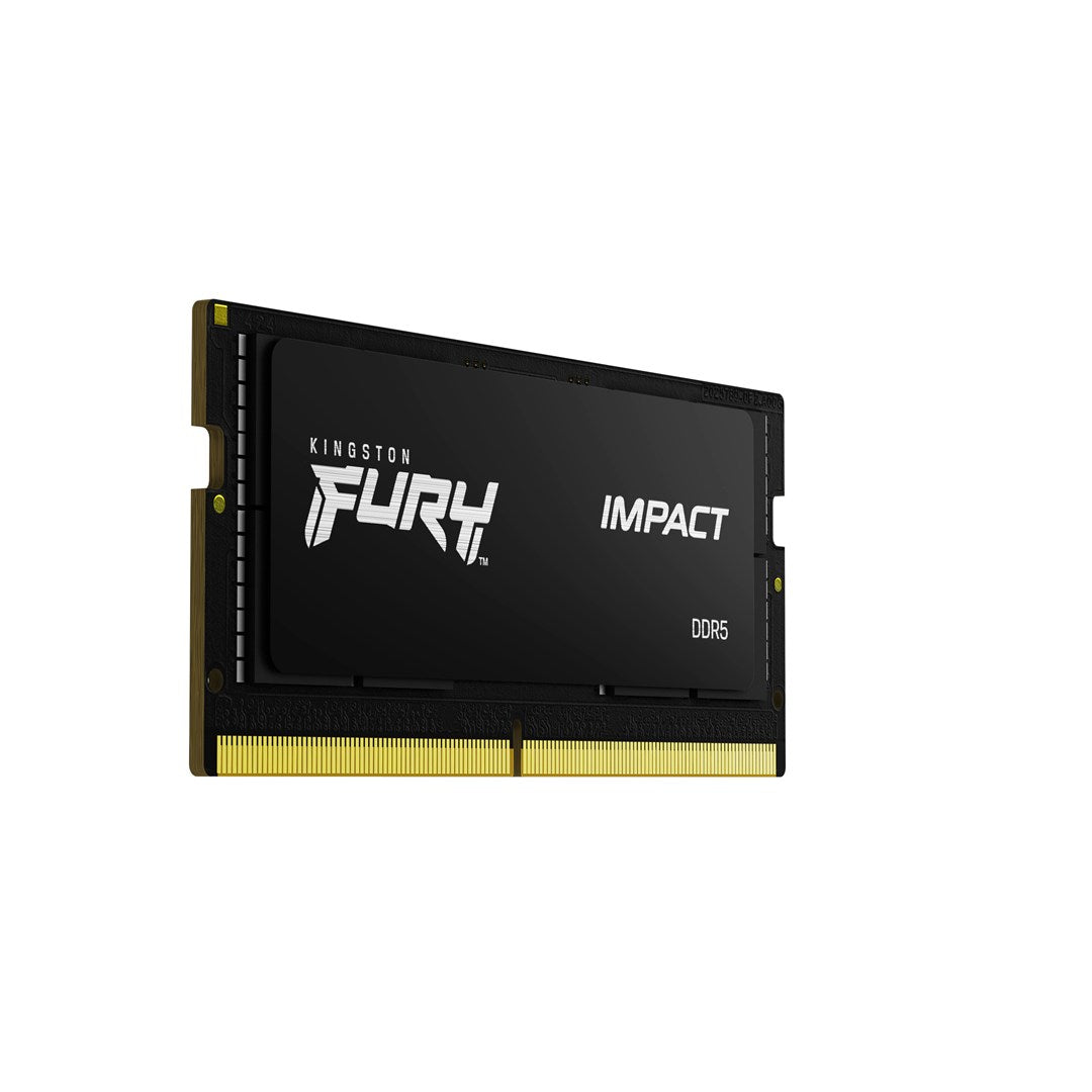 Kingston FURY Impact DDR5 RAM - 32 GB - SODIMM - Intel XMP 3.0 - Dual Channel