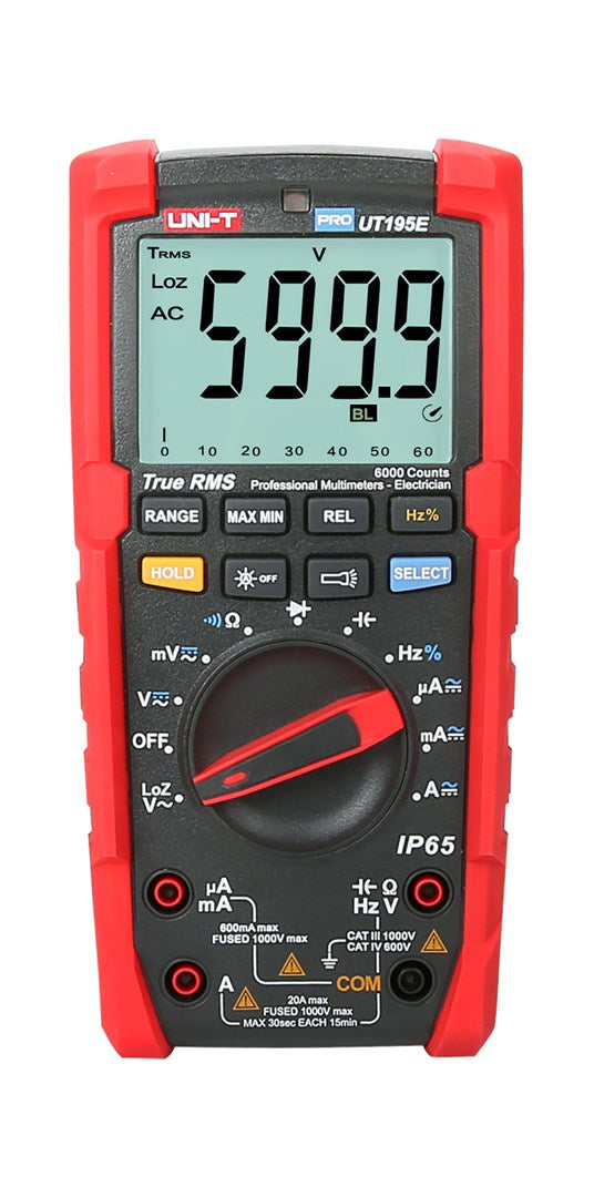 UNI-T Universal Meter 975 g 320 x 120 x 290 mm Model MIE0295