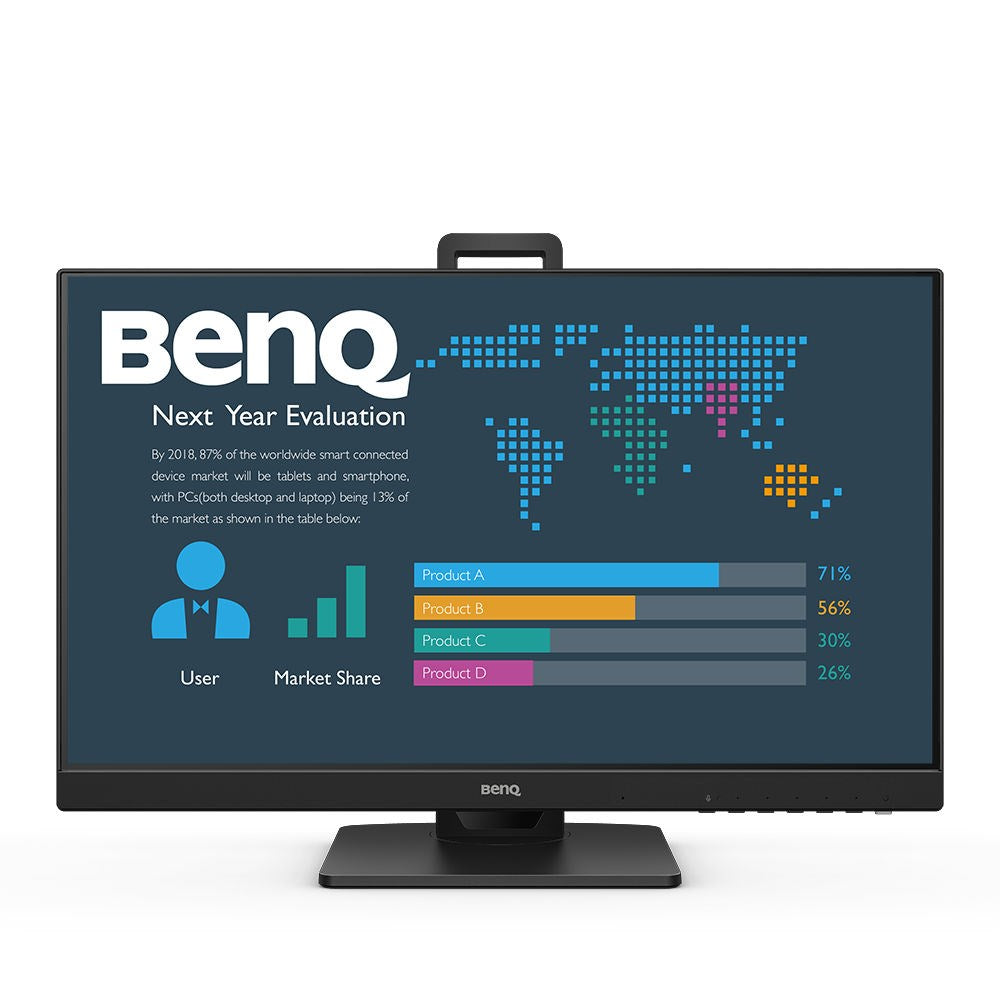 BenQ Monitor 23.8" Full HD IPS 1920x1080 5ms VESA Compatible Model 9H.LMMLB.QBE
