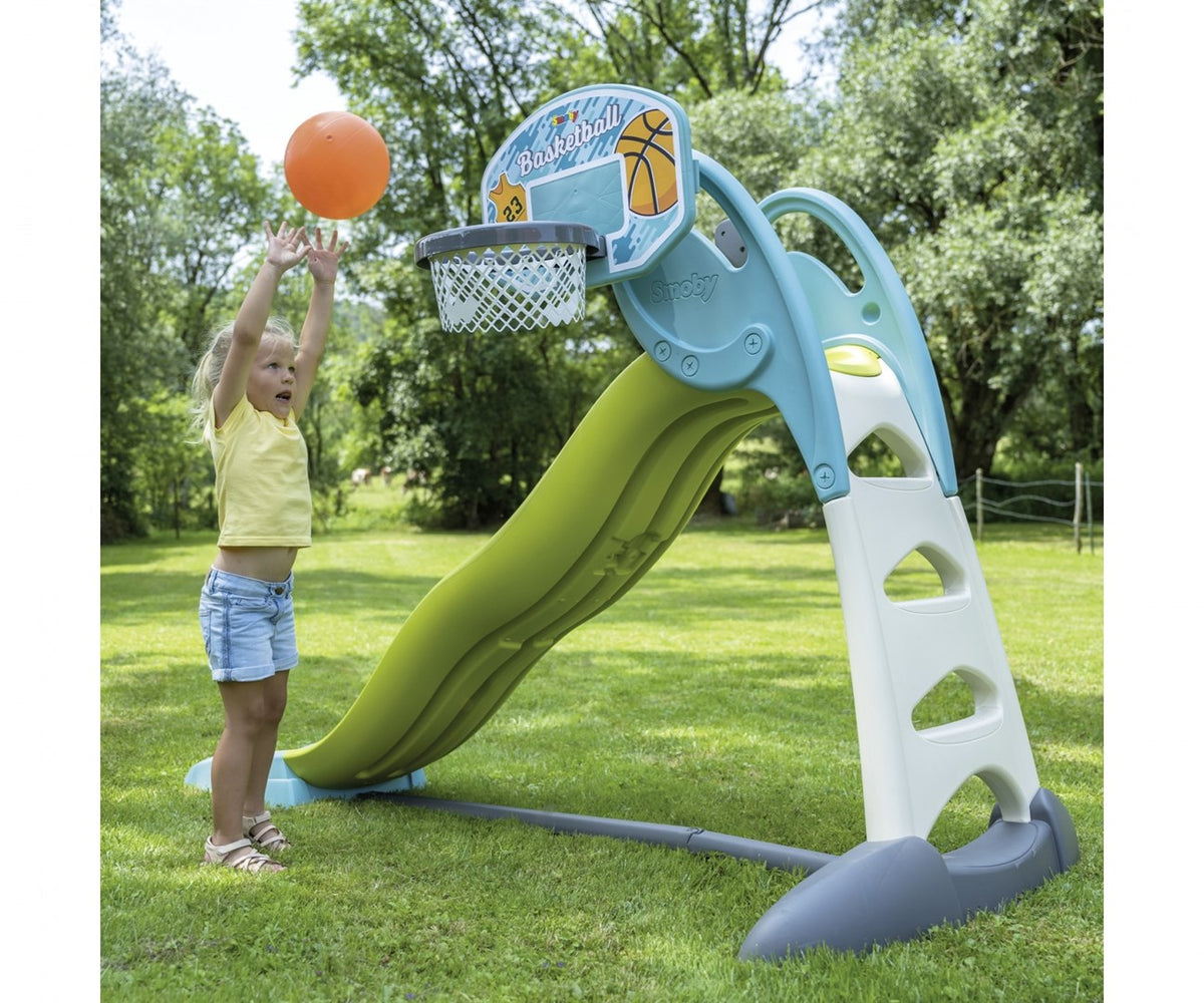 Smoby Basketball Hoop Baseball Set