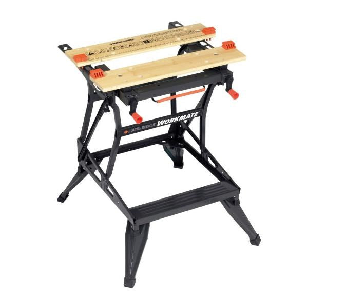 BLACK+DECKER WM550-XJ Workmate Workbench - Portable - 610 x 775 mm - 160 kg Max Load 610x472mm