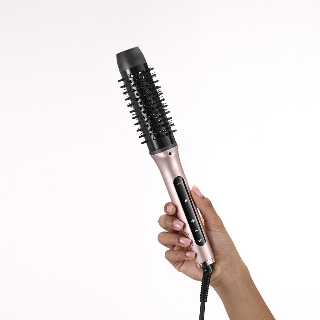 Babyliss Curling Brush 96 W Pink HSB200E