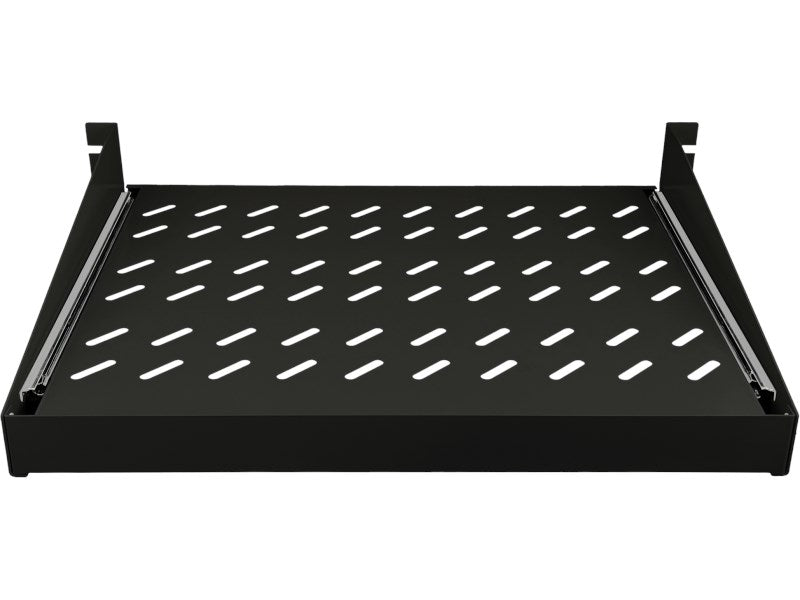ALANTEC 19" Sliding Shelf 2U 350 mm Depth Black SA-PW-19-2U-350-4-C