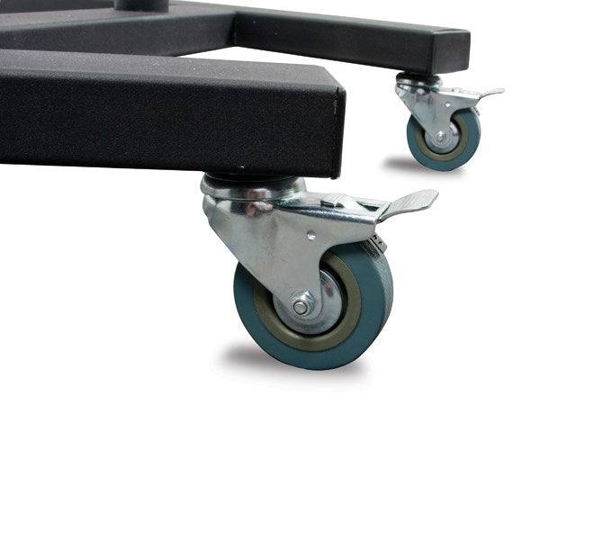 B-Tech Large Universal Flat Screen Trolley/ Floor Stand (VESA 800 x 600) O50mm