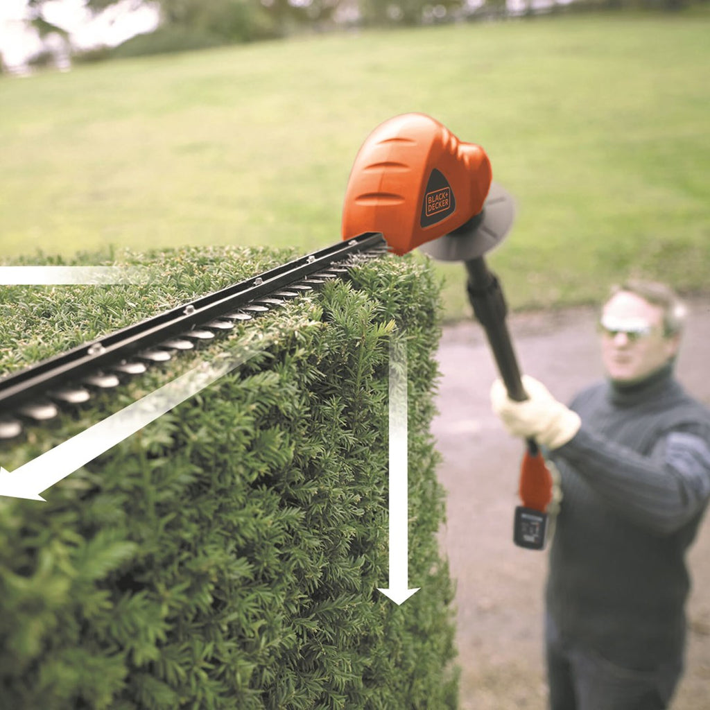 Black & Decker GTC1843L20-QW Power Hedge Trimmer Double Blade 3.2 kg