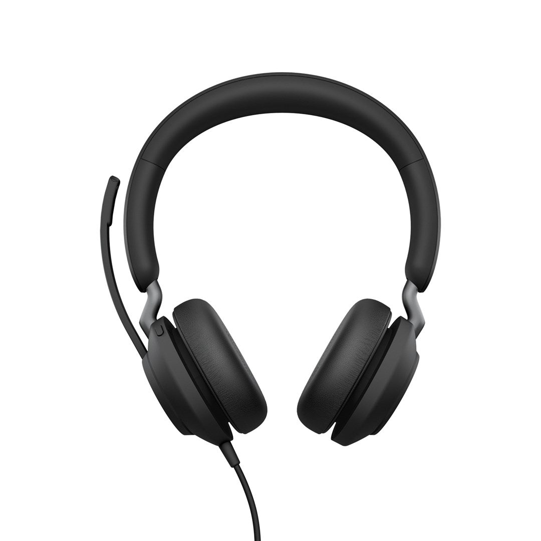 GN Jabra Evolve2 40 SE UC Stereo Headset - On-Ear - Wired - USB-A - Noise Isolating - Optimized for UC (24189-989-999)