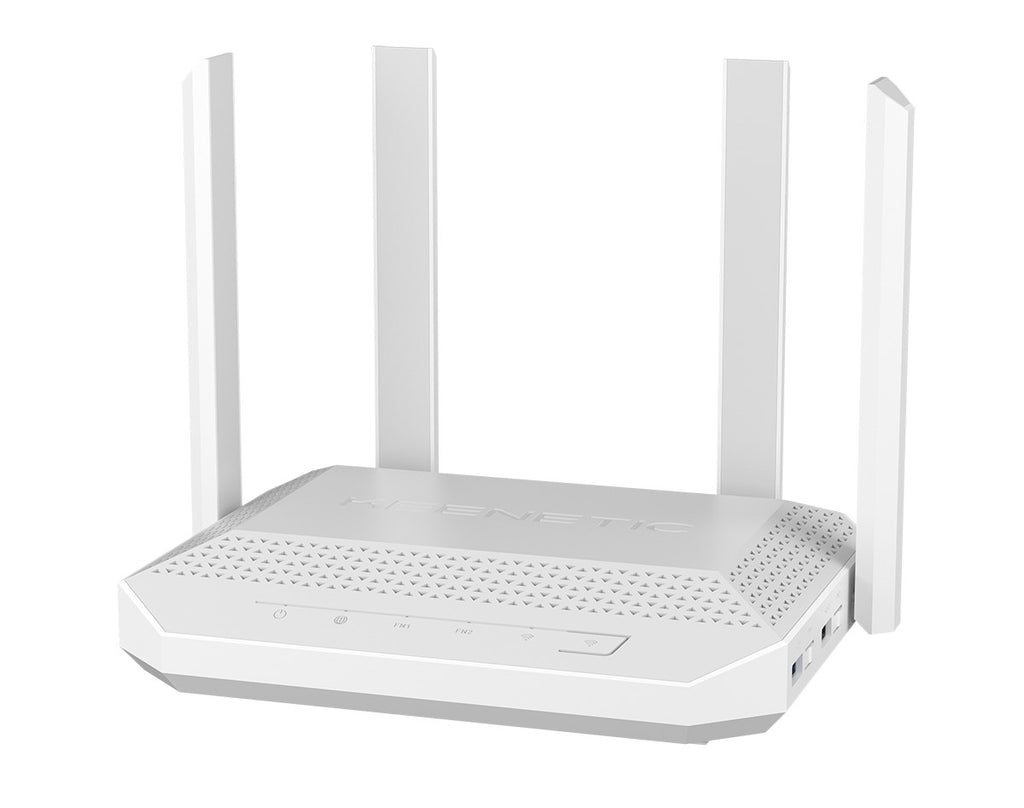 Keenetic Hero AX3000 Mesh Wi-Fi 6 Multi-Gigabit Router with 4-Port Gigabit and 1-Port 2.5 G Smart Switch