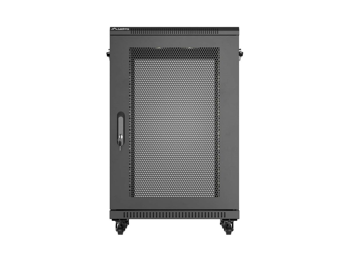 Lanberg Floor Standing Rack Cabinet 18U 800 kg Metal FF01-6618-23B