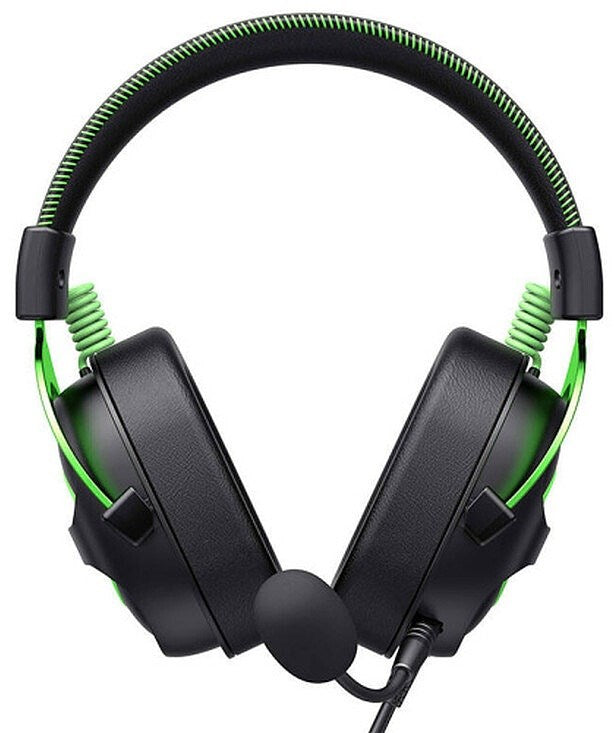 Havit H2002E - gaming headphones  black and green