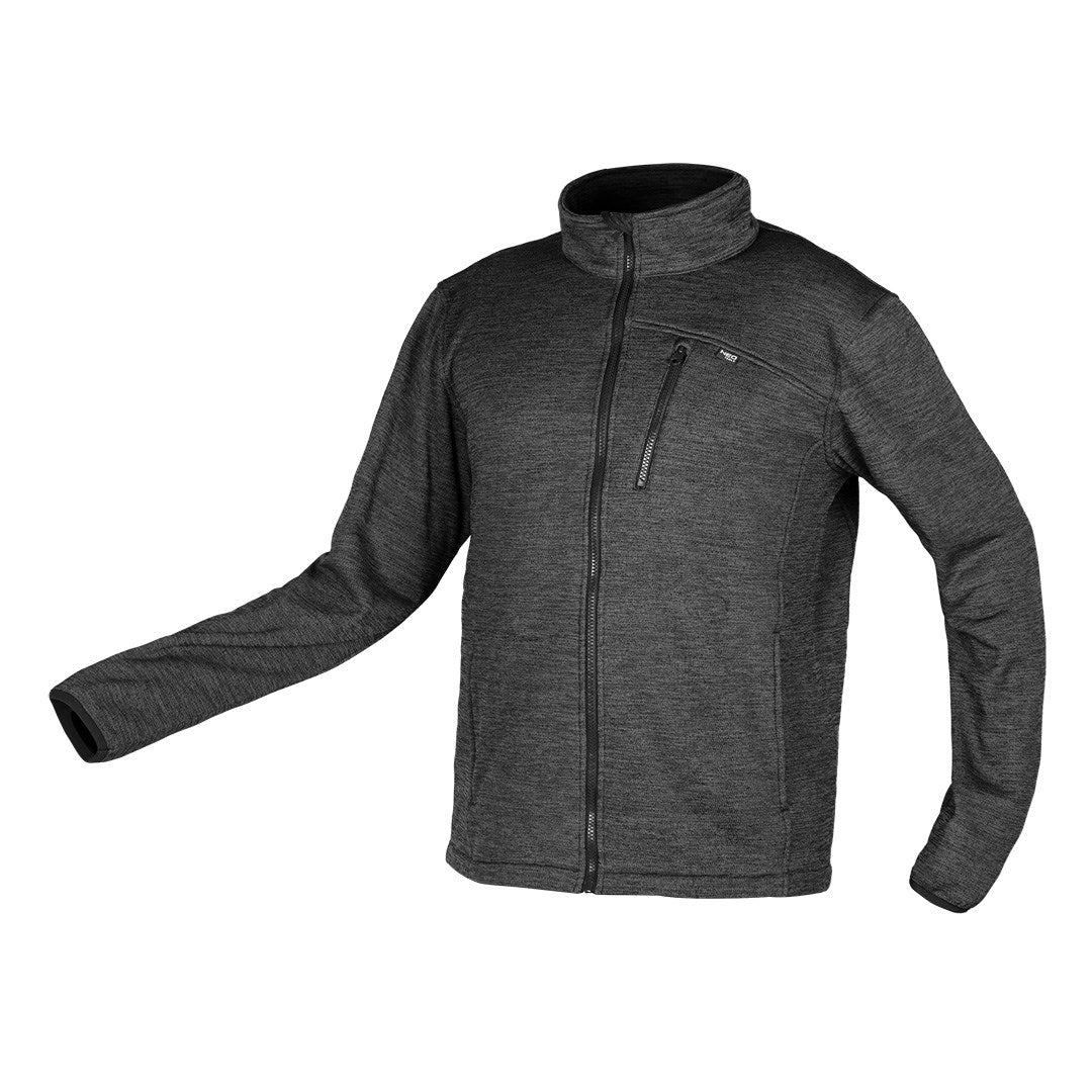 Zip-up sweatshirt OUTDOOR  pique  grey  size XL