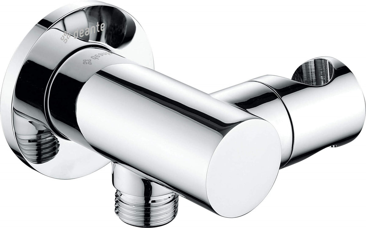 Round Angled Connector with Handset Holder
