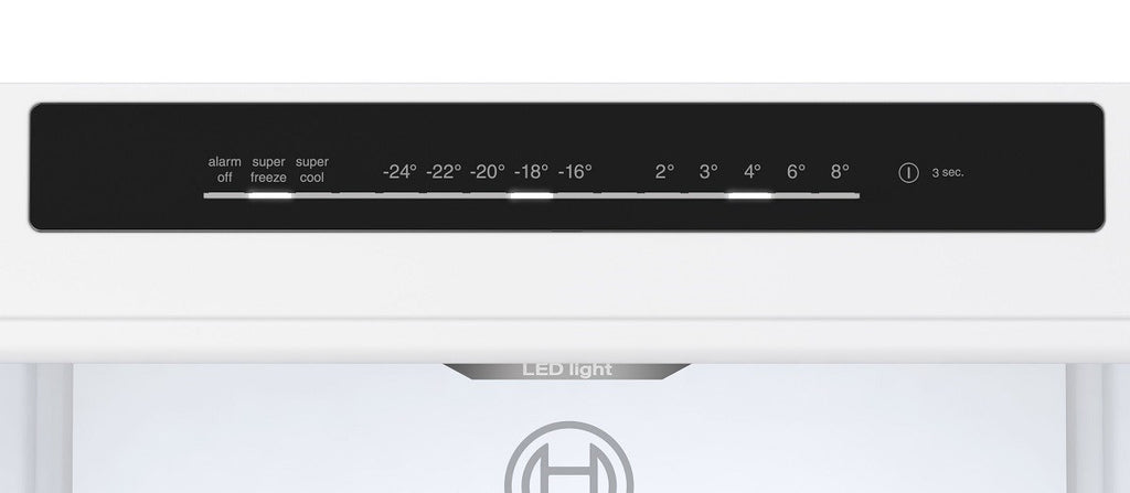 Bosch Serie 6 KGN39LBCF Fridge-Freezer 363 L C Black