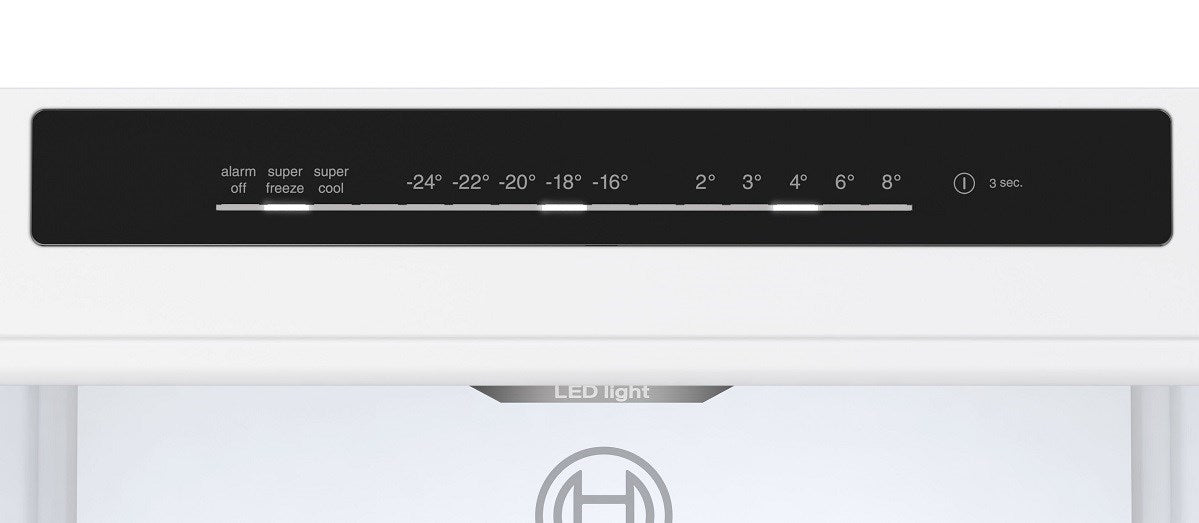 Bosch Serie 6 KGN39LBCF Fridge-Freezer 363 L C Black