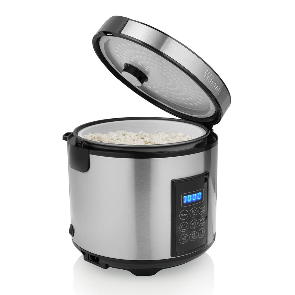 Tristar RK-6138 Steam Cooker with Display, Timer, Steel
